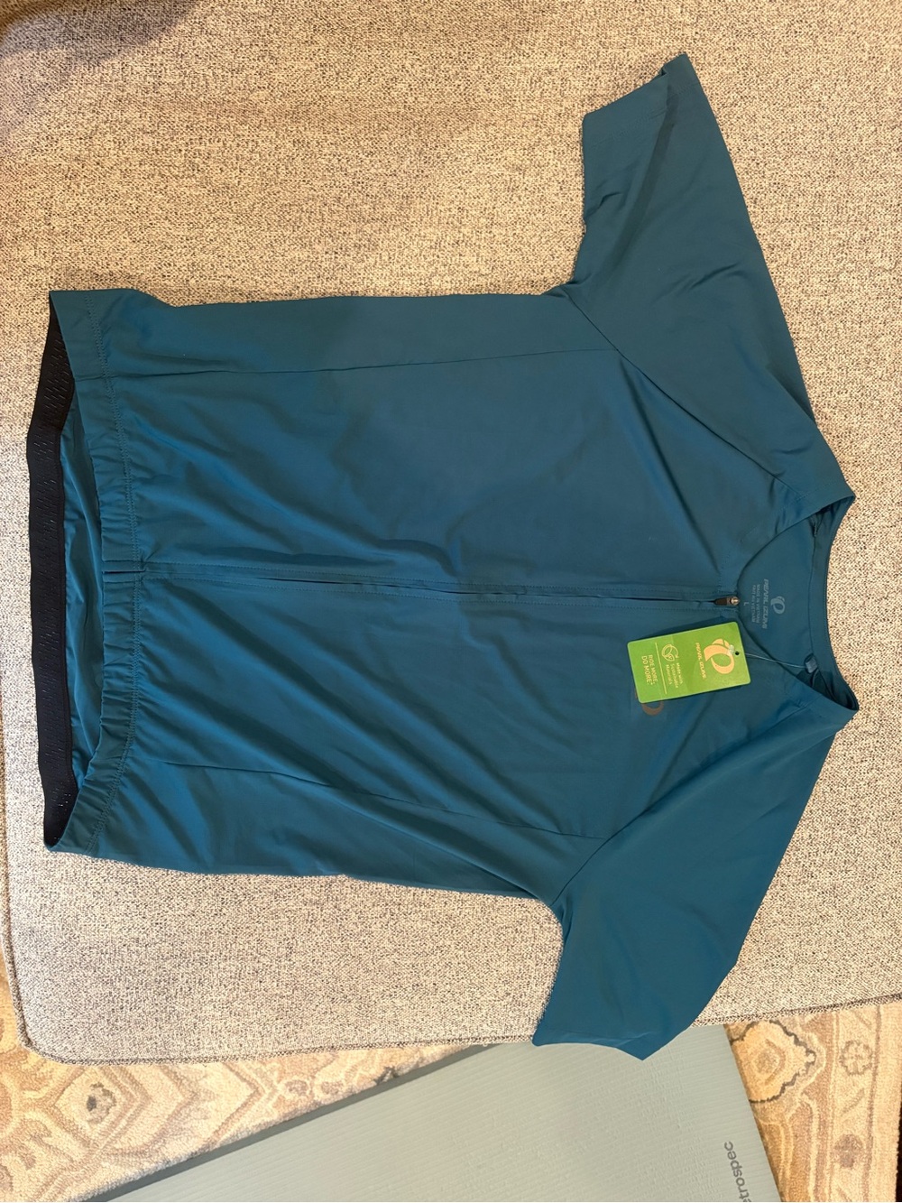 Pearl Izumi teal biking top -NWT!!